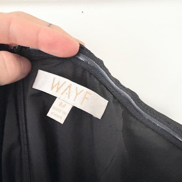 WAYF Kenny satin strapless mini dress - Picture 4 of 6